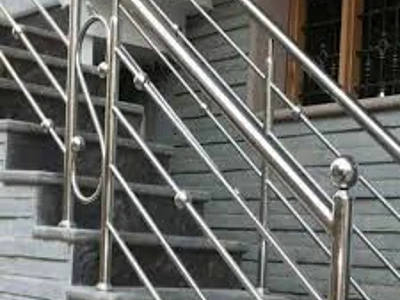 Handrails SS with Glass Model 1